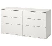 Комод Ikea Vihals 140x47x70 (Белый)