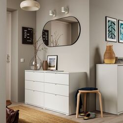 Комод Ikea Vihals 140x47x75 (Белый) Thumb