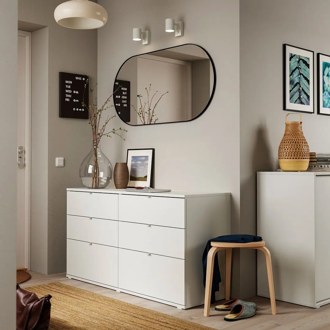 Комод Ikea Vihals 140x47x75 (Белый)