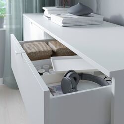 Комод Ikea Vihals 140x47x75 (Белый) Thumb