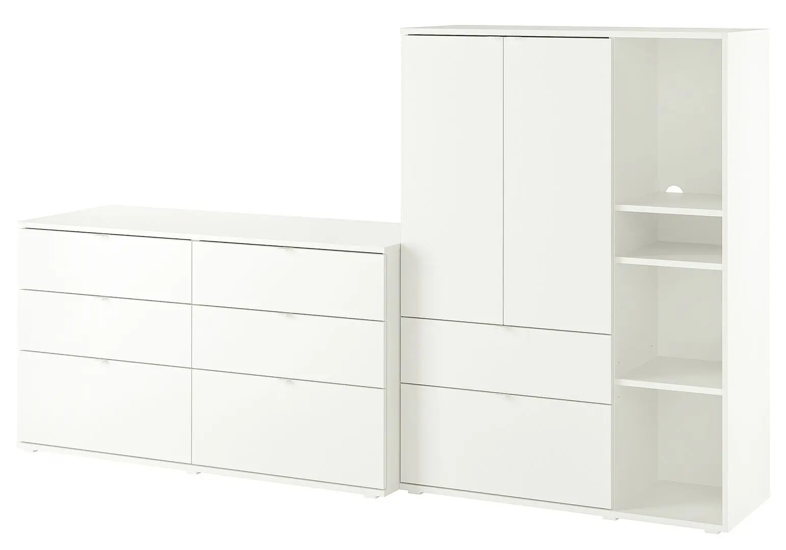 Tumba Ikea Vihals 245x47x140 (Alb)