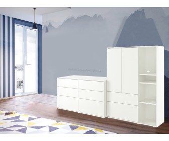 Тумба Ikea Vihals 245x47x140 (Белый)