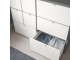 Комод Ikea Visthus 8 ящиков 122x96 (Серый/Белый)