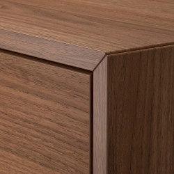Comoda suspendata Ikea Eket 2 sertare 70x35x35 (Maro/Aspect Nuc) Thumb