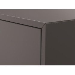 Comoda suspendata Ikea Eket 2 sertare 70x35x35 (Gri Inchis) Thumb