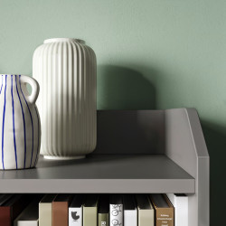 Comoda cu polita Ikea Hauga 70x46x116 (Gri) Thumb