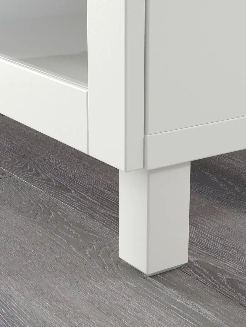 Bufet Ikea Besta/Sindvik/Lappviken/Stubbarp glisiera sertar cu sistem apasare 180x42x76 (Alb)