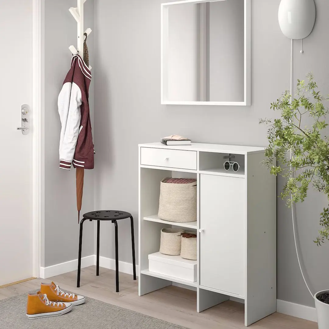 Тумба Ikea Baggebo 78x92 (Белый)