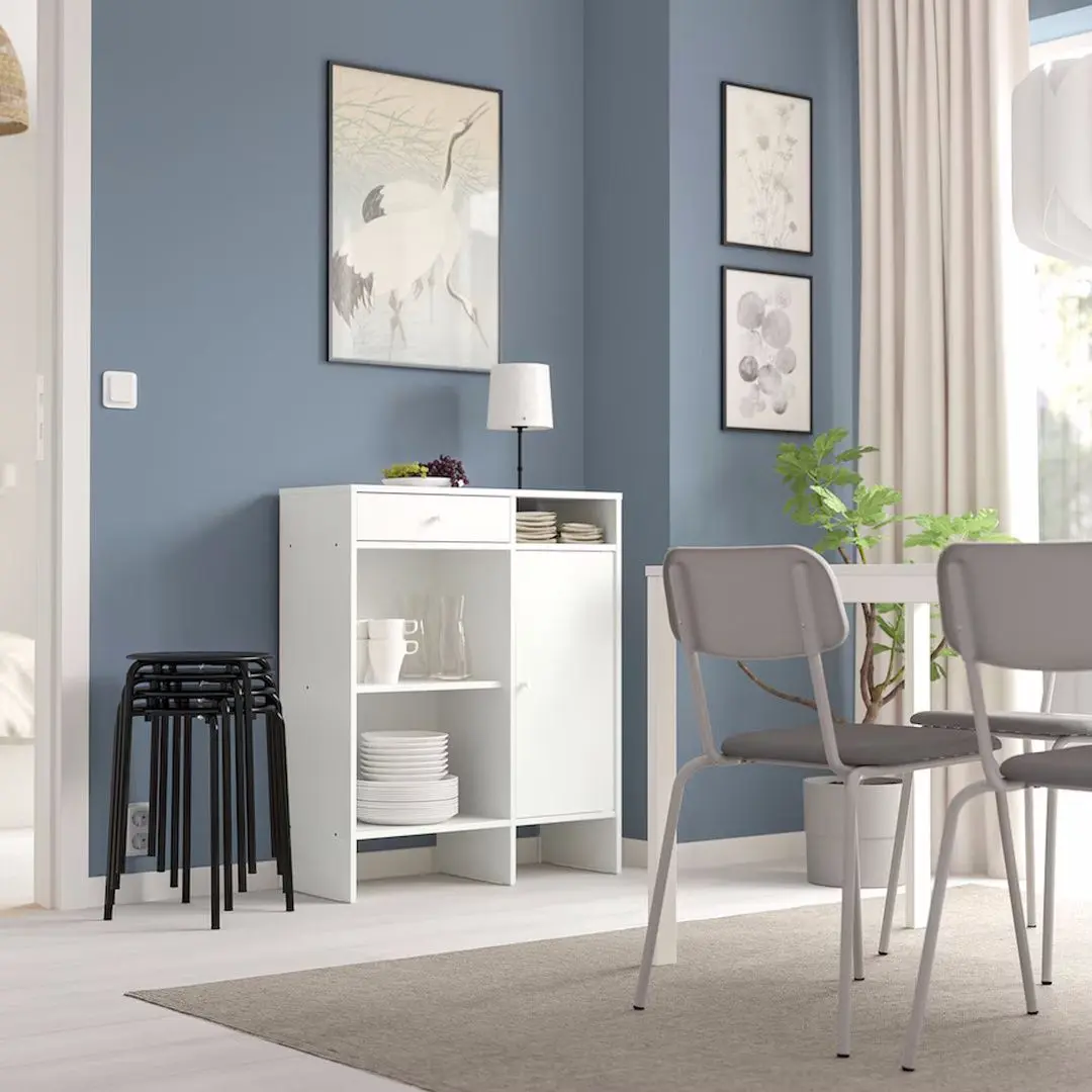 Тумба Ikea Baggebo 78x92 (Белый)