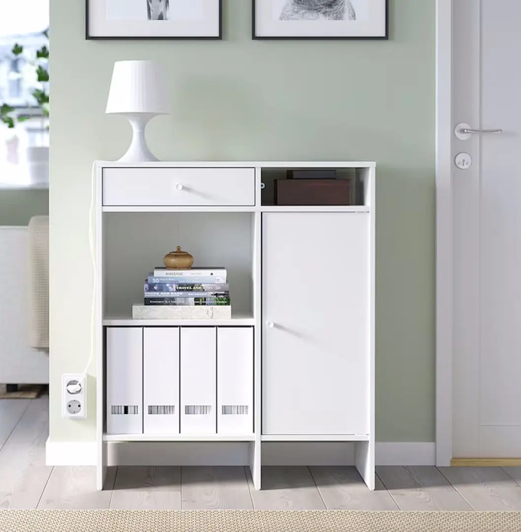 Тумба Ikea Baggebo 78x92 (Белый)