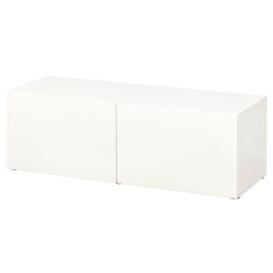 Tumba Ikea Besta/Lappviken polite/usi 120x42x38 (Alb) Thumb