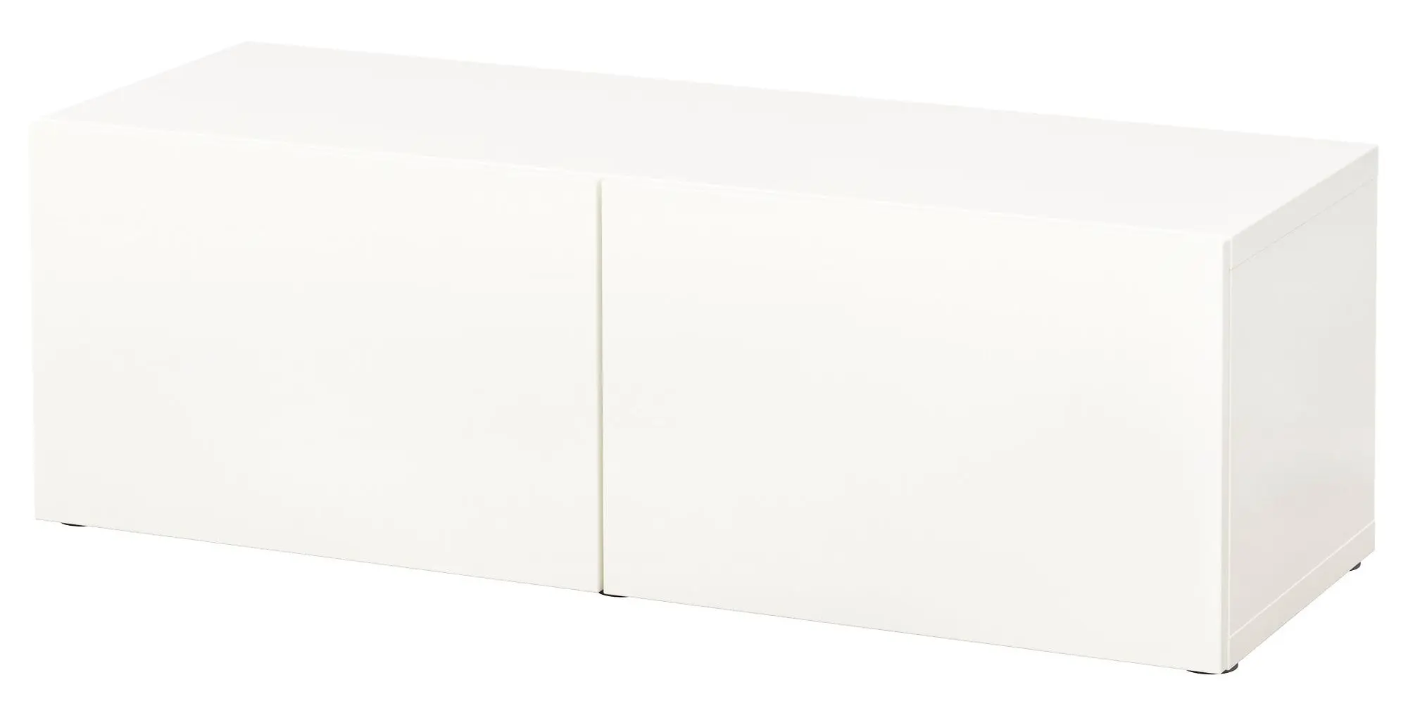 Tumba Ikea Besta/Lappviken polite/usi 120x42x38 (Alb)