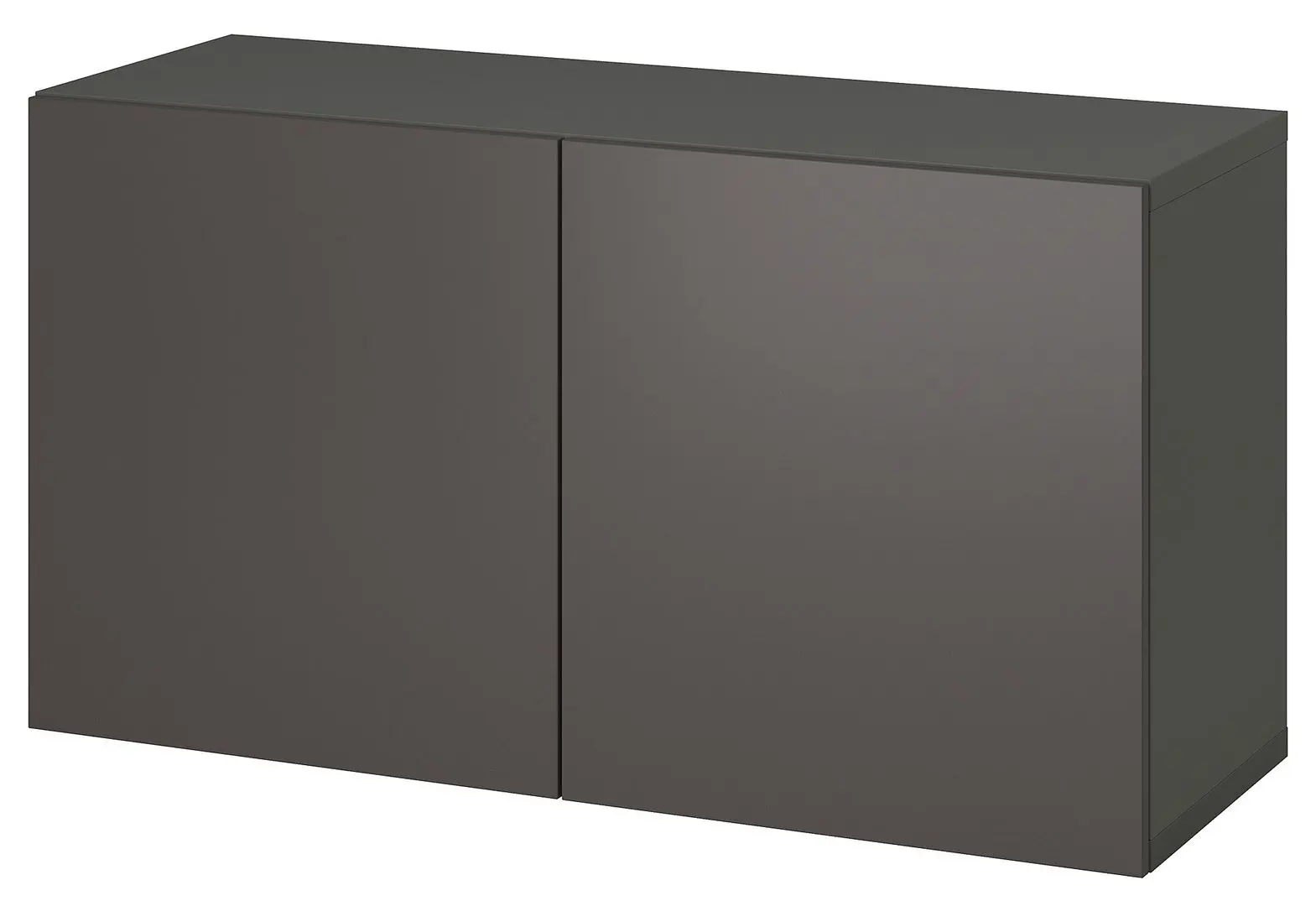 Tumba Ikea Besta usi/polite 120x42x64 (Gri Inchis/Lappviken Gri Inchis)