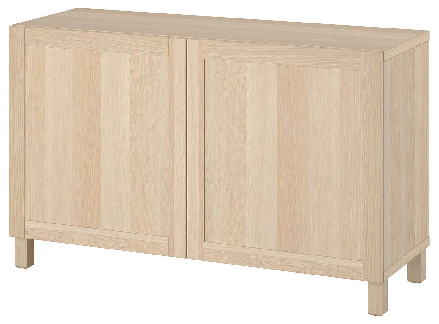 Tumba Ikea Besta/Hanviken/Stubbarp 120x42x74 (Aspect stejar antichizat) - 2