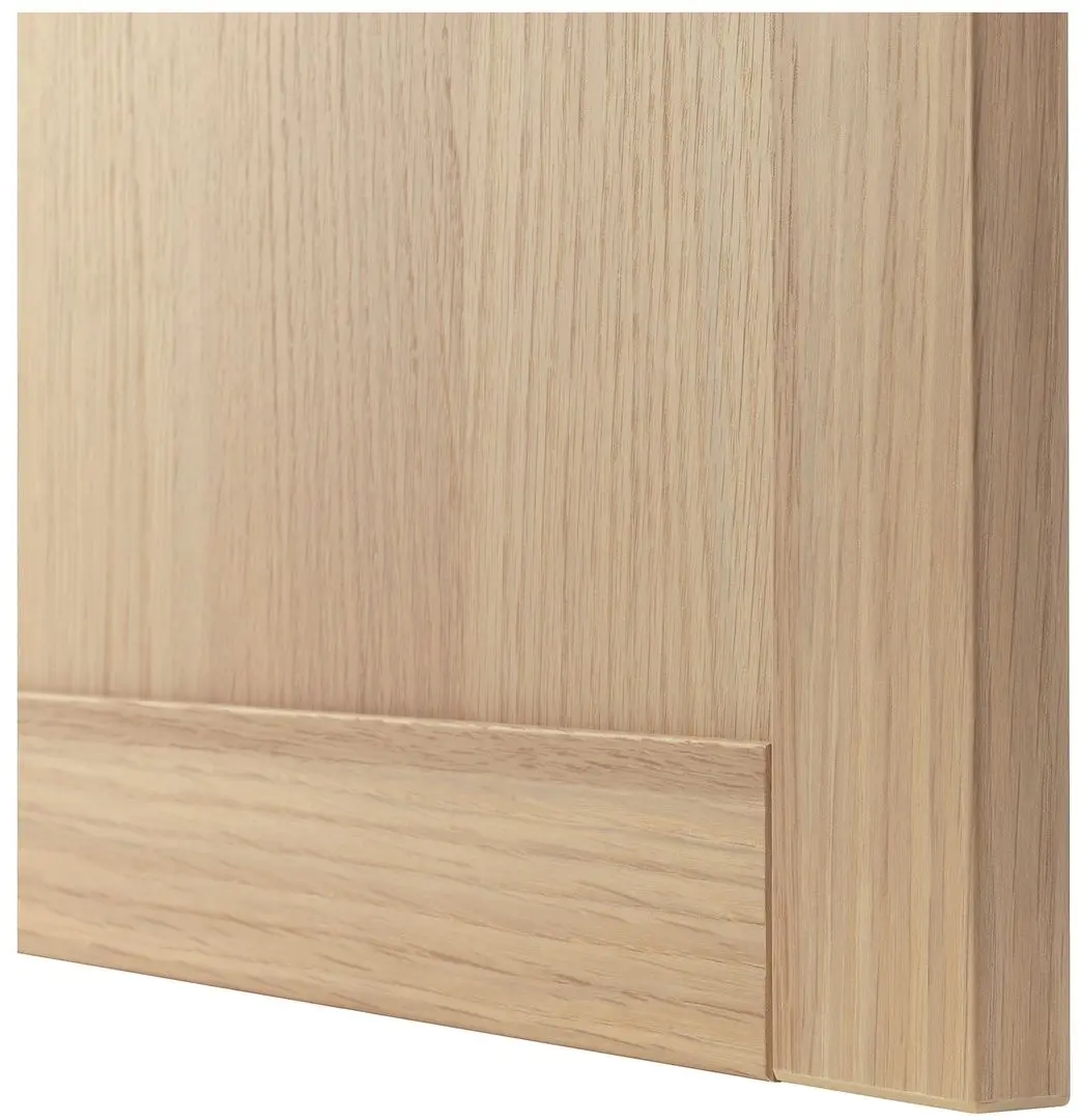 Tumba Ikea Besta/Hanviken/Stubbarp balamale cu inchidere lina 180x42x74 (Aspect Stejar) - 4