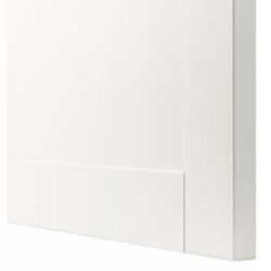 Tumba Ikea Besta/Hanviken/Stubbarp cu usi 120x42x74 (Alb) Thumb