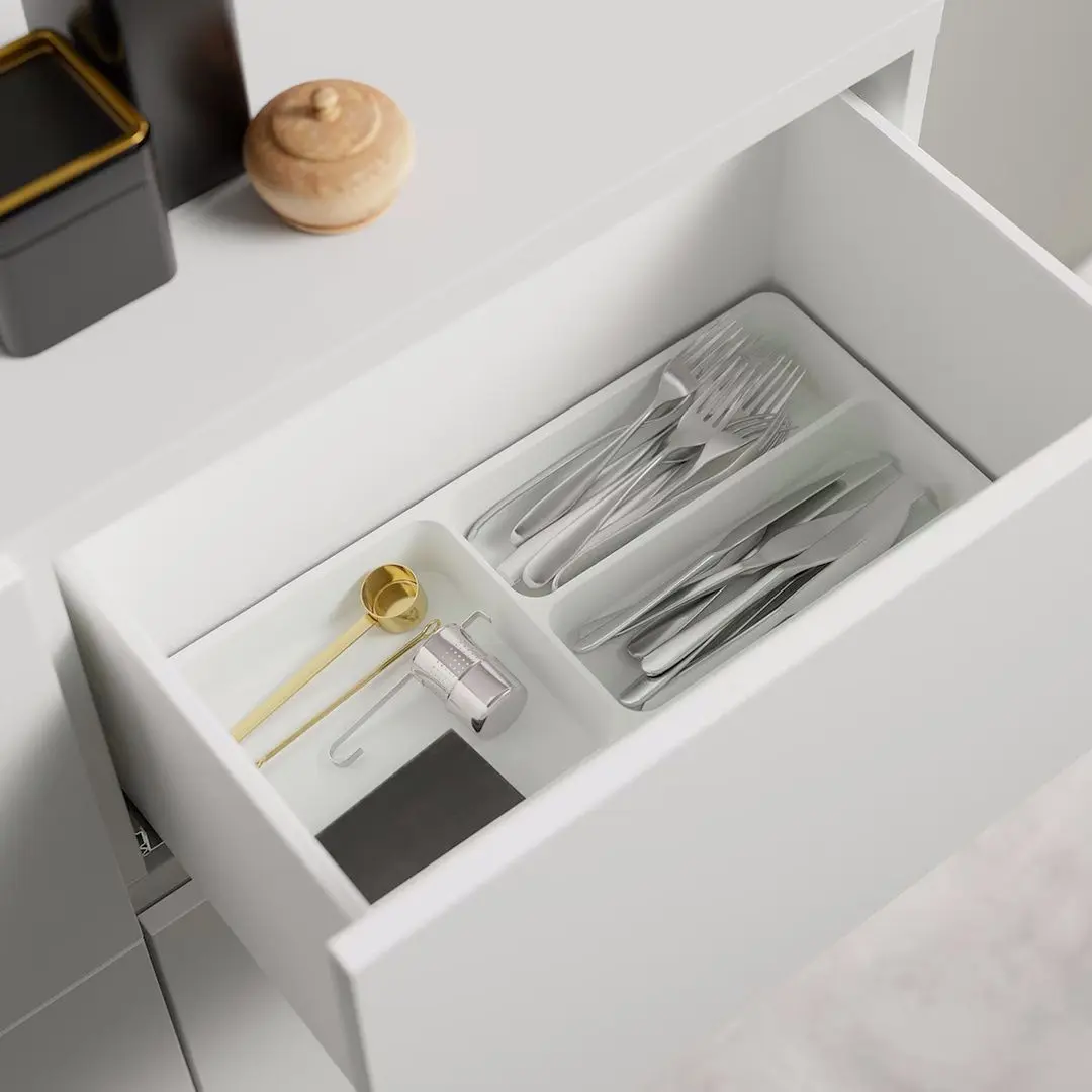 Тумба Ikea Besta/Lappviken/Stubbarp дверцы/ящики/нажимные направляющие 120x42x74 (Белый) - 3