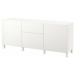 Tumba Ikea Besta/Lappviken/Stubbarp sertare/sina sertar inchidere lina 180x42x74 (Alb) Thumb