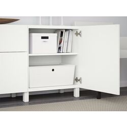 Tumba Ikea Besta/Lappviken/Stubbarp sertare/sina sertar inchidere lina 180x42x74 (Alb) Thumb