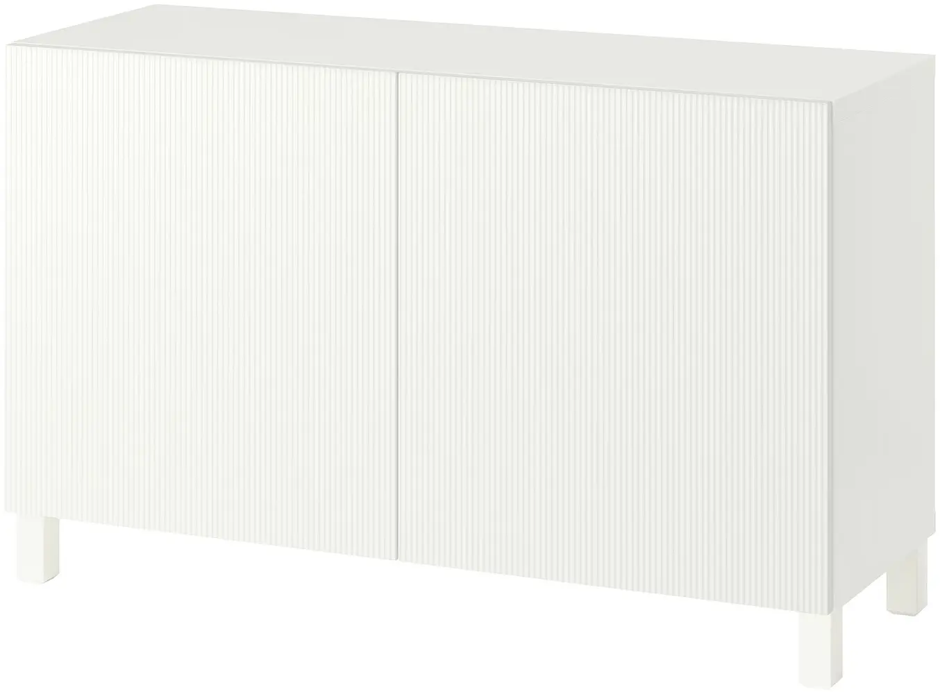 Tumba Ikea Besta cu usi 120x42x74 (Alb) - 3