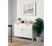 Тумба Ikea Besta/Sutterviken/Kabbarp дверцы/ящики 120x42x76 (Белый)