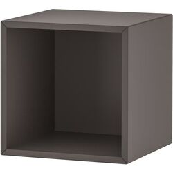 Tumba Ikea Eket cu usa 70x35x80 (Gri inchis/Negru) Thumb