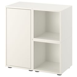 Tumba Ikea Eket cu picioare 70x35x72 (Alb)