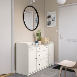 Tumba Ikea Hauga 140x84 (Alb) Thumb