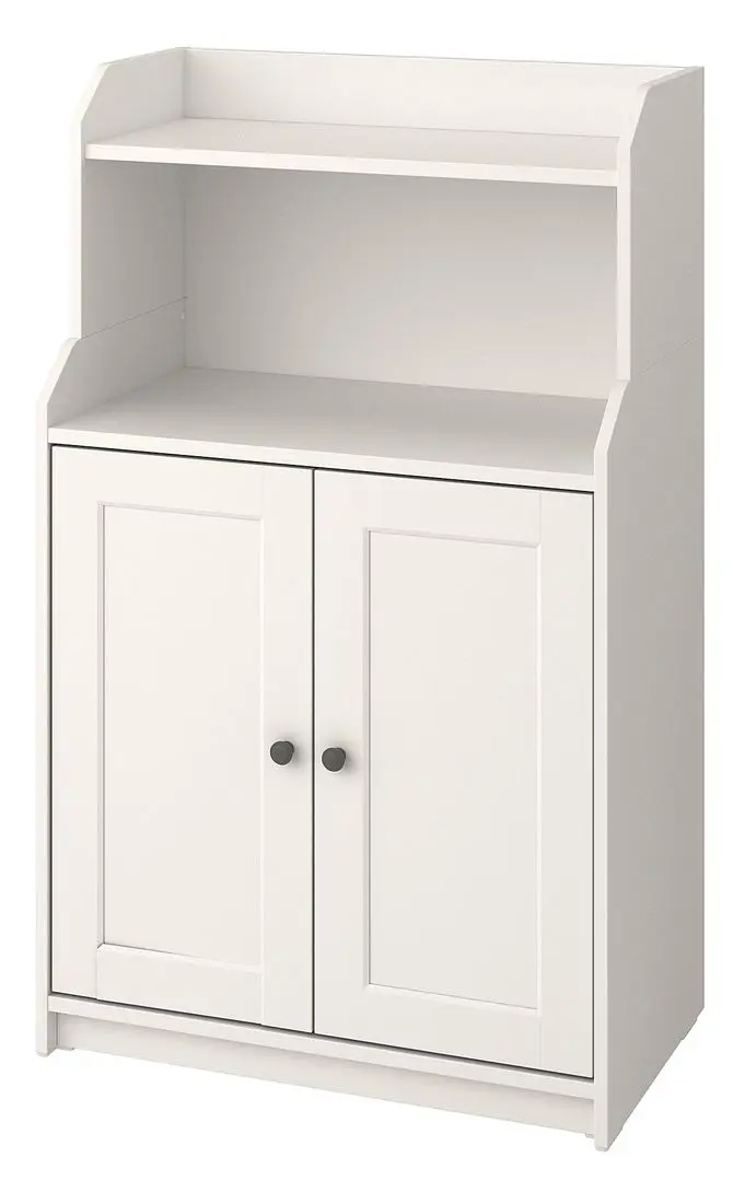 Tumba Ikea Hauga 2 uşi 70x116 (Alb)