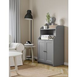 Tumba Ikea Hauga 2 uşi 70x116 (Gri)