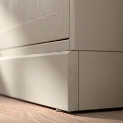 Tumba Ikea Havsta 121x47x89 (Gri-bej) Thumb