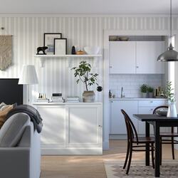 Tumba Ikea Havsta sertar 121x47x89 (Alb) Thumb