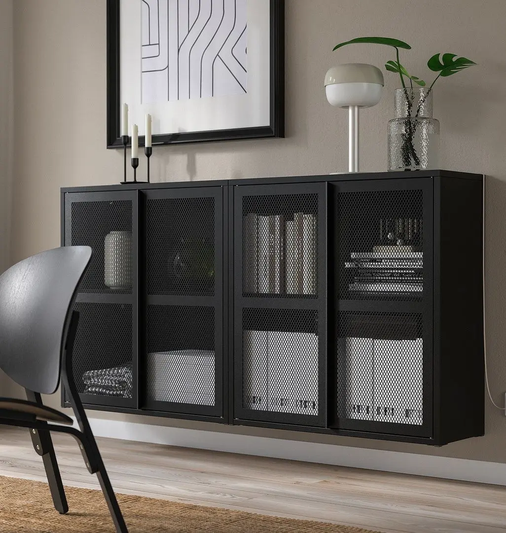 Тумба Ikea Ivar 160x30x83 (Черный)