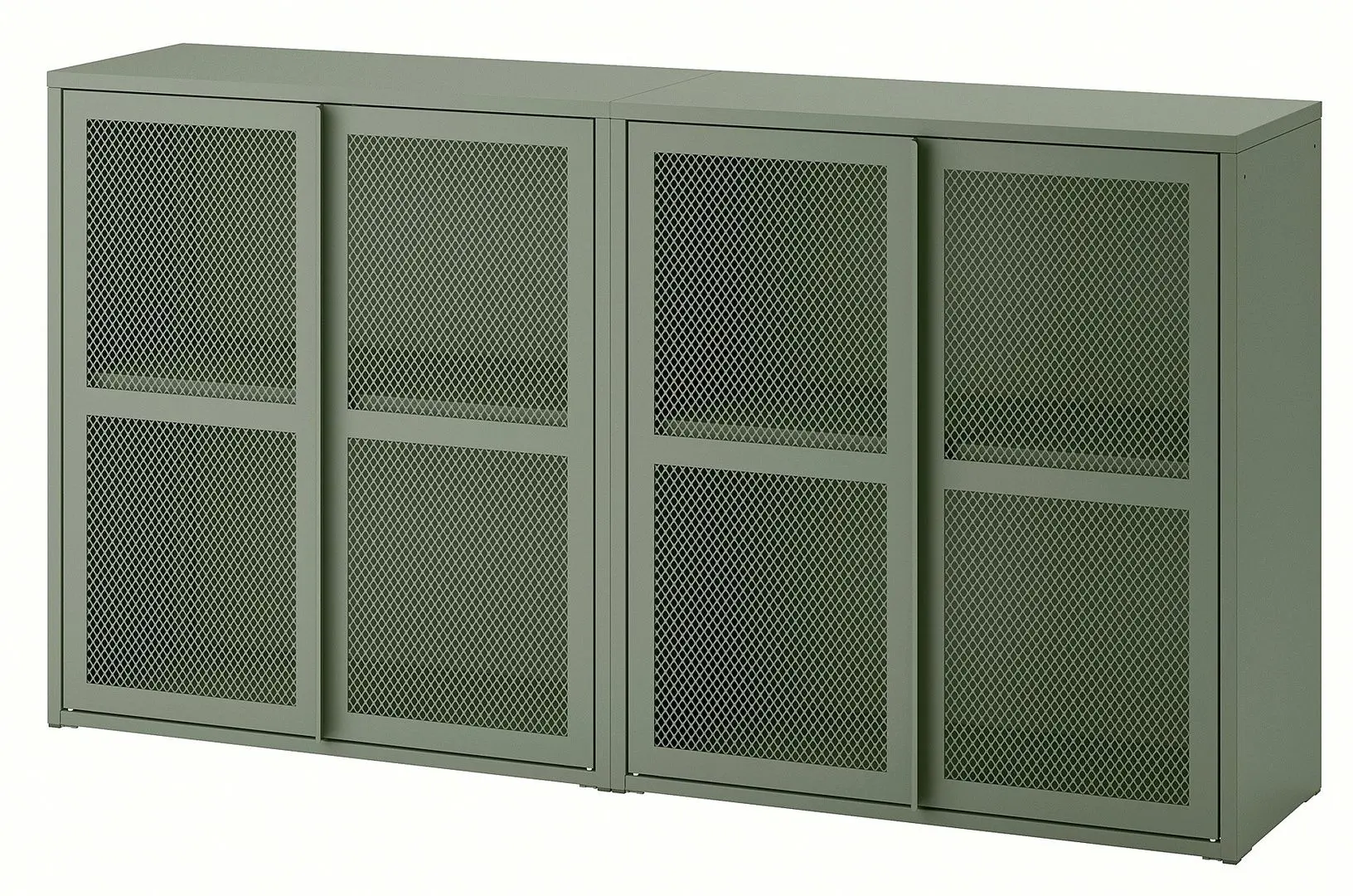 Tumba Ikea Ivar 160x30x83 (Gri-Verde)