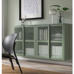 Tumba Ikea Ivar 160x30x83 (Gri-Verde)