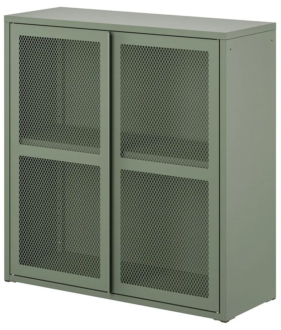 Tumba Ikea Ivar 80x83 (Gri-Verde)