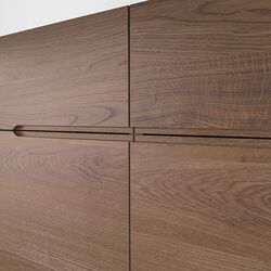 Tumba Ikea Klackenas 120x97 (Negru/Maro) Thumb