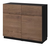 Тумба Ikea Klackenas 120x97 (Черный/Коричневый)