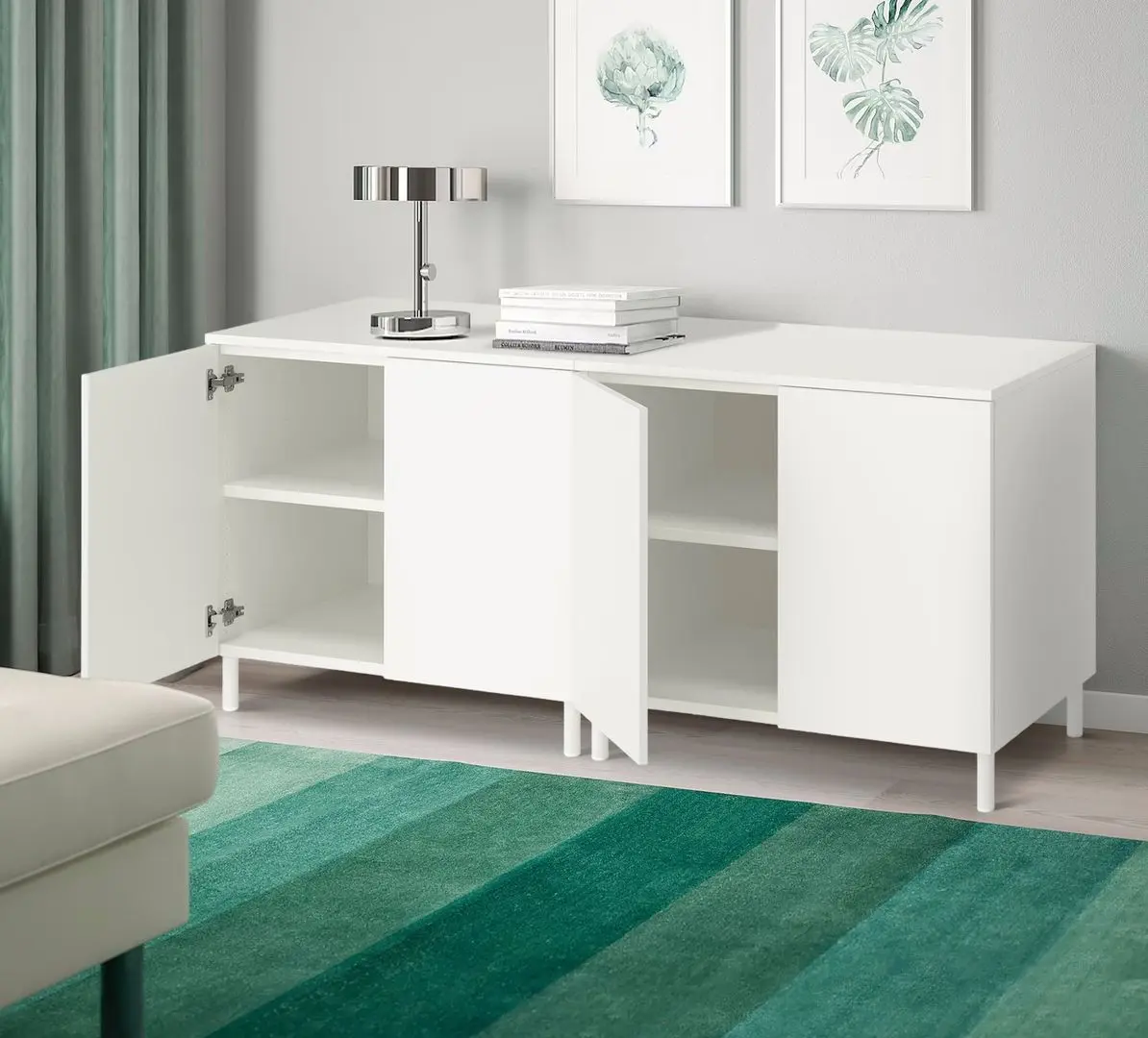 Tumba Ikea Platsa/Fonnes 160x57x73 (Alb)