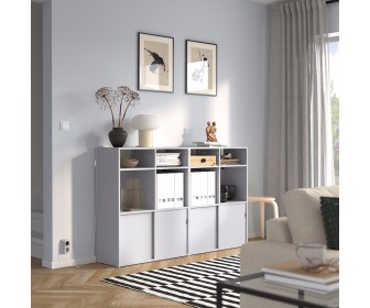 Тумба Ikea Spiksmed 155x32x96 (Серый)