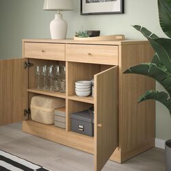 Tumba Ikea Tonstad 121x47x90 (Furnir Stejar) Thumb