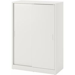 Тумба Ikea Tonstad раздвижные дверцы 81x37x116 (Белый) Thumb