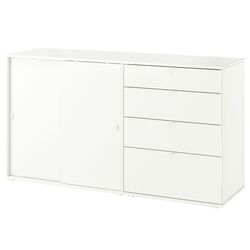 Тумба Ikea Vihals 165x47x90 (Белый) Thumb