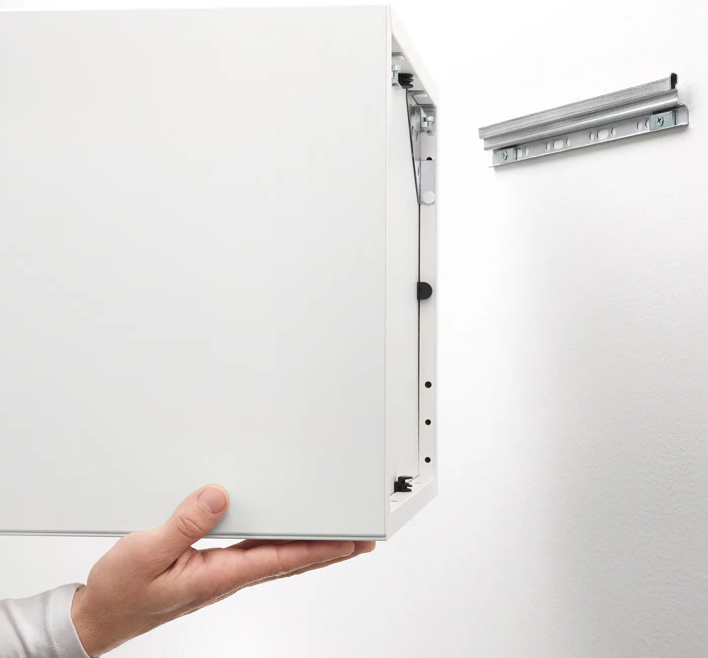 Tumba suspendata Ikea Eket 175x35x70 (Alb/Lila deschis) - 6