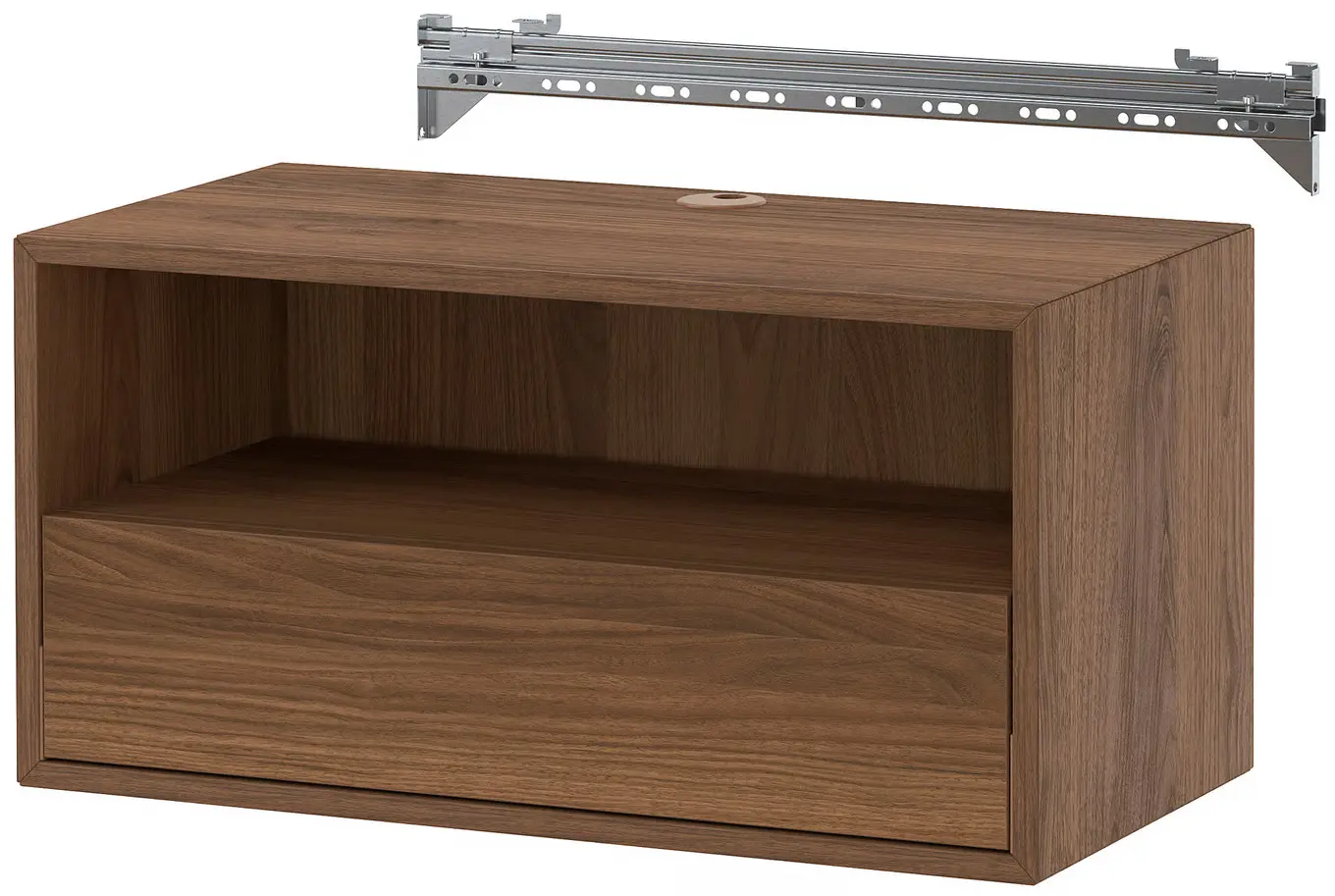 Tumba suspendata Ikea Eket usa/raft 70x35x35 (Maro/Aspect Nuc) - 3