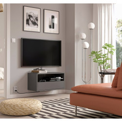 Tumba suspendata Ikea Eket usa/raft 70x35x35 (Gri Inchis) Thumb