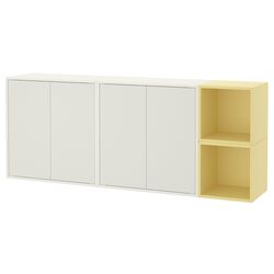 Tumba suspendata Ikea Eket 175x35x70 (Alb/Galben Deschis) Thumb