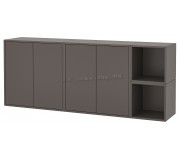 Тумба подвесная Ikea Eket 175x35x70 (Темно-серый)