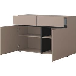 Тумба Helvetia Cross 2D2S (Congo/Black) Thumb