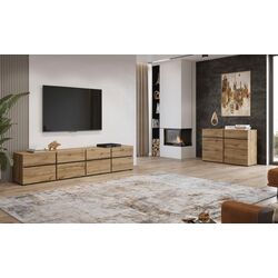 Tumba Helvetia Cross 2D2S (Wotan Oak/Black) Thumb